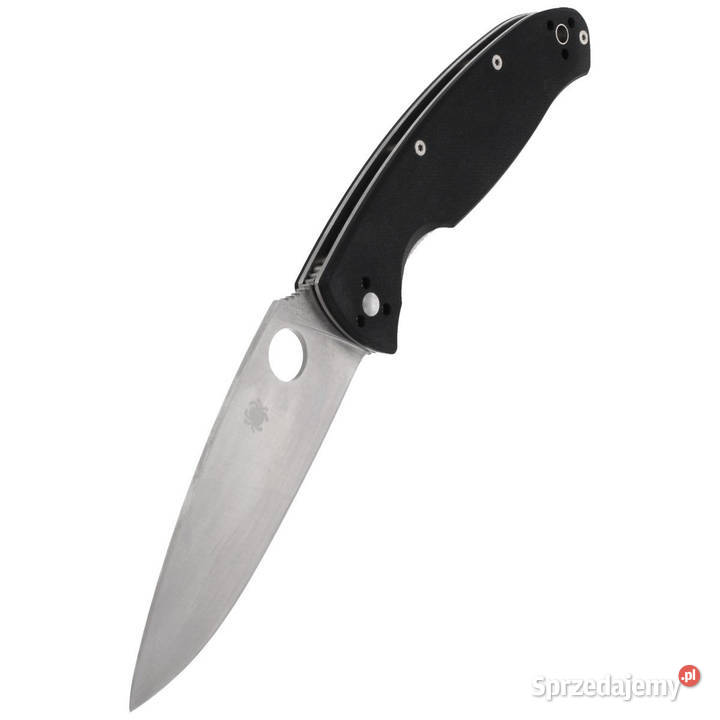 Nóż składany Spyderco Resilience G10 Black Plain mazowieckie Warszawa