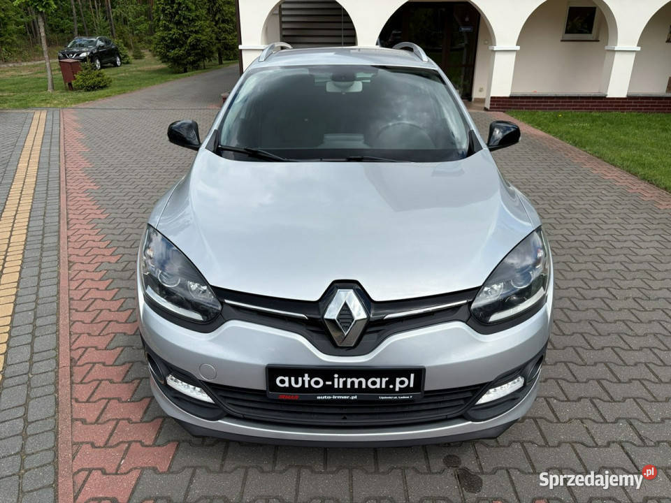 Renault Megane kombi 12 benzyna 116 Limited III srebrny Megane Lipówki