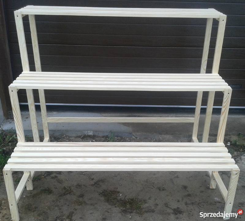 Super kwietnik regał drewniany 140 x 30 x 120 kujawsko-pomorskie Bydgoszcz