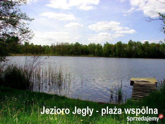 Działka na Mazurach z prywatnym dostępem do Elganowo sprzedam