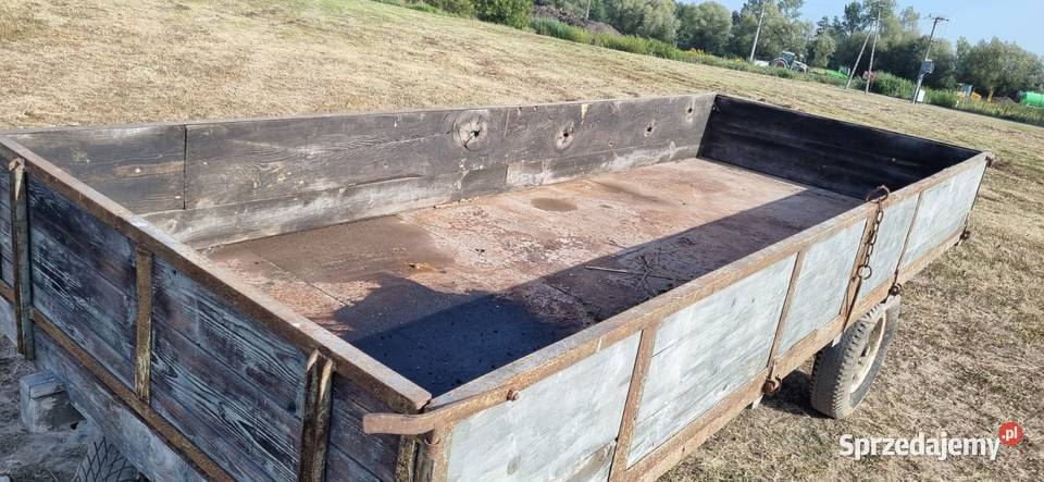 Przyczepka dwuosiowa wóz Proszowice