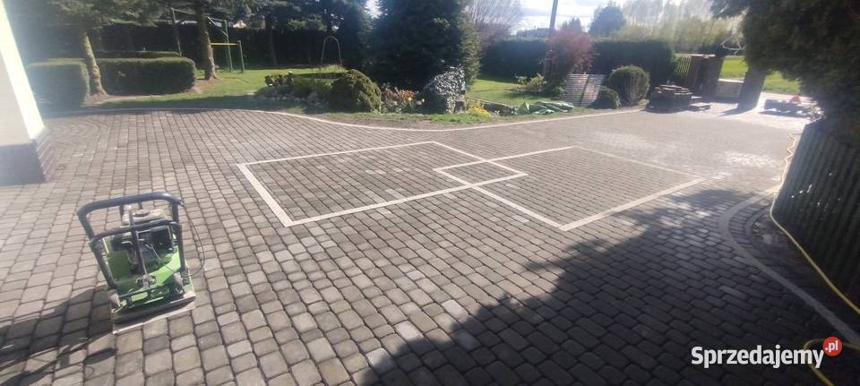Usługi brukarskie układanie kostki brukowej Bychawa