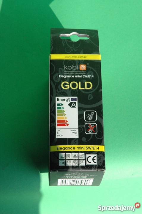 Świetlówka Kompaktowa Kobi Elegance Gold 5WE14 Wyszków