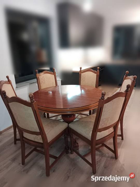 Stół i krzesła Meble sprzedam
