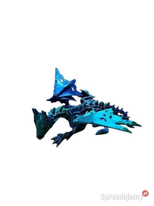 Figurka 3D zielony smok Kraków sprzedam