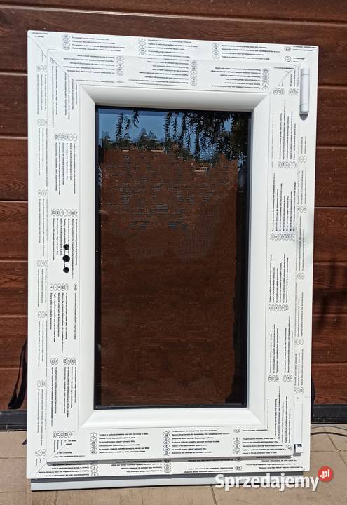 OKNO PCV 55x83 RU 85x53 U NOWE otwór 60x9090x60 Ropczyce