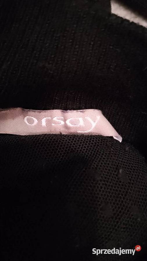 Czarny sweterek damski marki Orsay