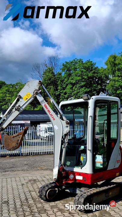 Minikoparka Takeuchi TB216 V0 2019 Serwis ASO Bielsko-Biała