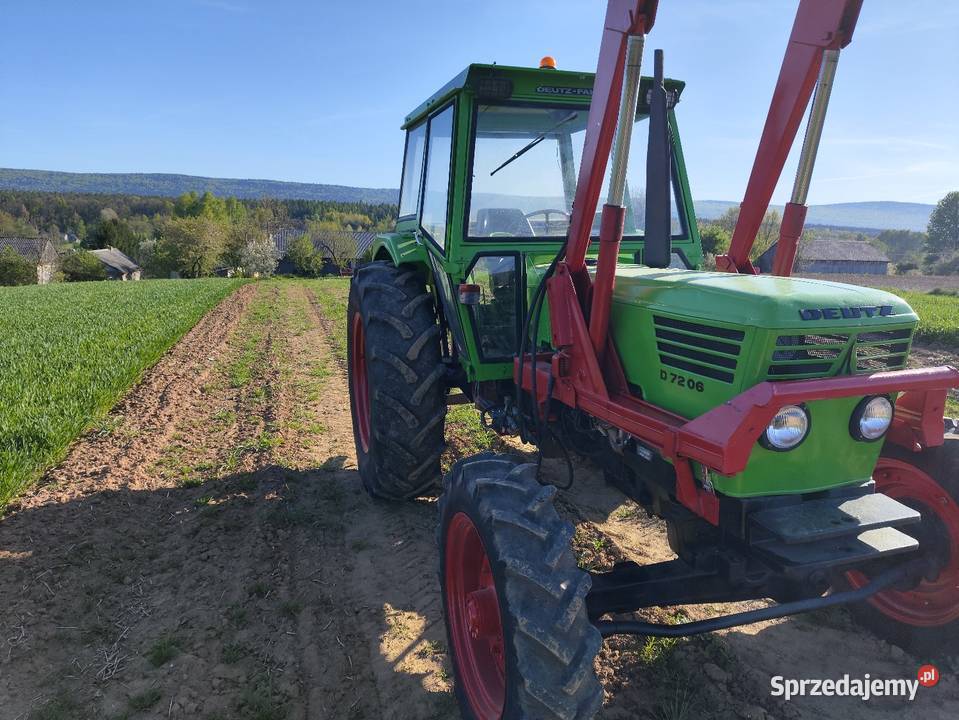Deutz 7206 4x4 tur łyżka krokodyl 70 Deutz Bodzentyn