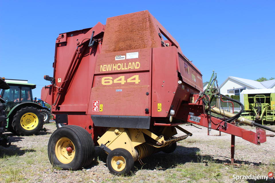 Prasa pasowa Holland 644 CropCutter Szeroki podbieracz Sokoły