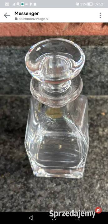 Kryształowa piękna karafka Antyki, Sztuka, Kolekcje