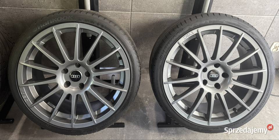 19 Audi A4 A5 felgi koła komplet z oponami 5x112 Samochodowe Lubasz sprzedam