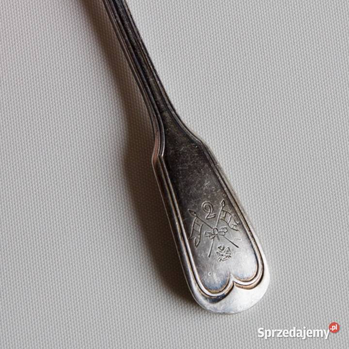 Pruska łyżeczka z kasyna 2 pułku kawalerii 1914r Warszawa