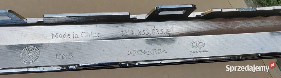 5NA853835 E VW Tiguan listwa chrom zderzaka tył Rożnów