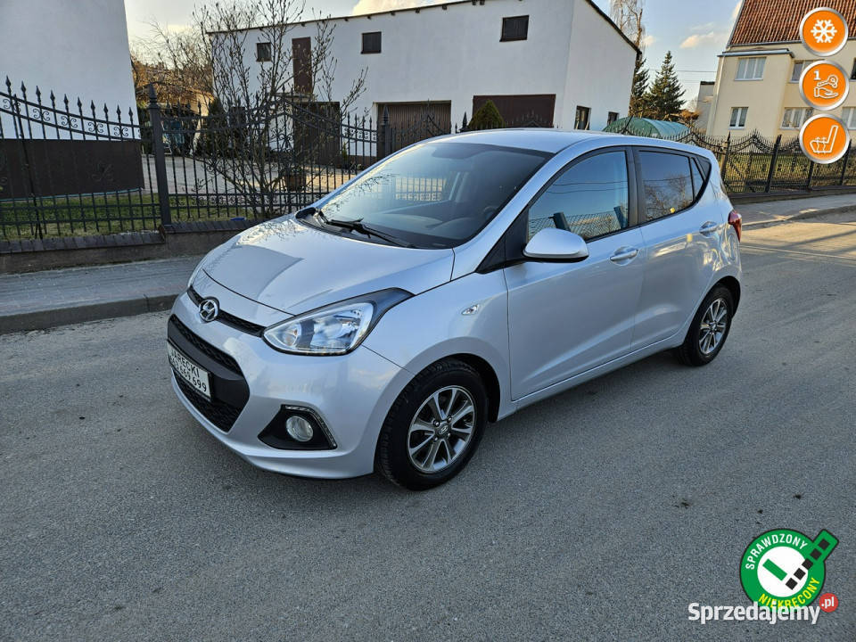 Hyundai i10 Opłacony Zadbany Serwisowany Bogaty Kisielice