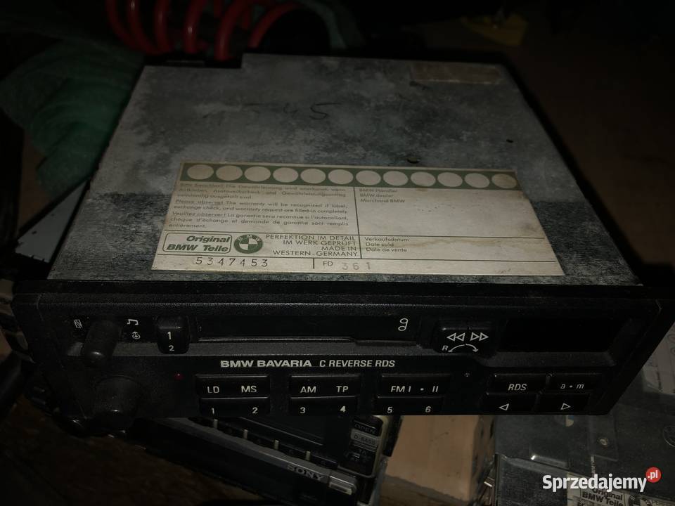 Radio becker Indianapolis pro Bmw Bawaria C lubelskie Lublin sprzedam