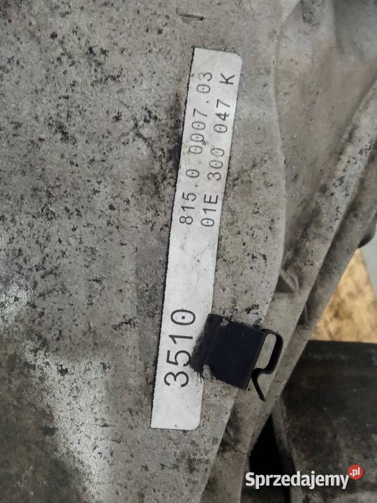 SKRZYNIA BIEGÓW FRK 19 TDI 6SPEED VW Volkswagen