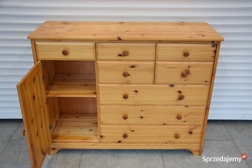 komoda z drewna sosnowego nowa Olsztyn sprzedam