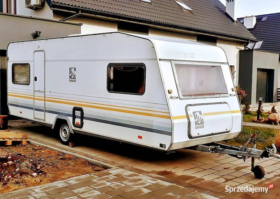 Camping Knaus 580 przyczepka kempingowa dolnośląskie Wrocław sprzedam