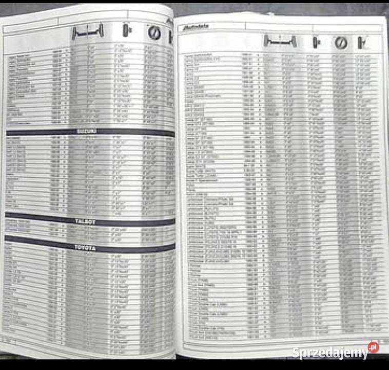 Książka dane diagnostyczne silnika i podwozia Ruszowice sprzedam