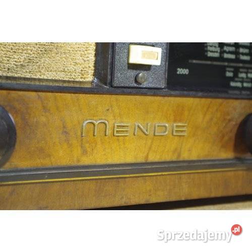 Mende M326WK lampowy odbiornik radiowy Niemcy ok