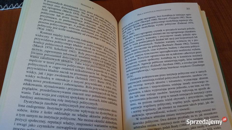 Instytucje organizacyjne podstawy polityki James ISBN 8373831711 Gdańsk sprzedam