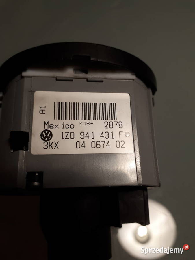 1Z0941431F WŁĄCZNIK ŚWIATEŁ SKODA VOLKSWAGEN Warszawa