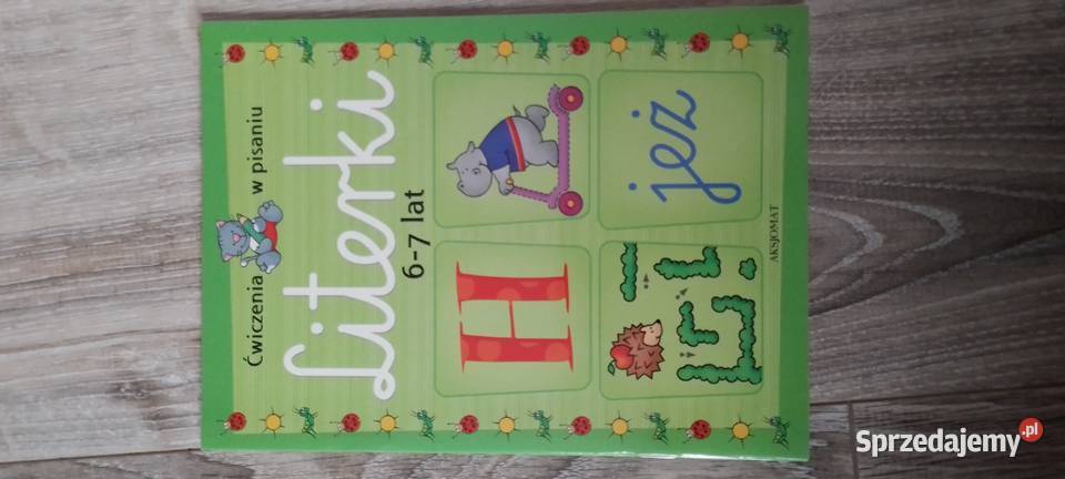 Ćwiczenia w pisaniu Literki 6 Rok wydania 2011 Wieliczka sprzedam