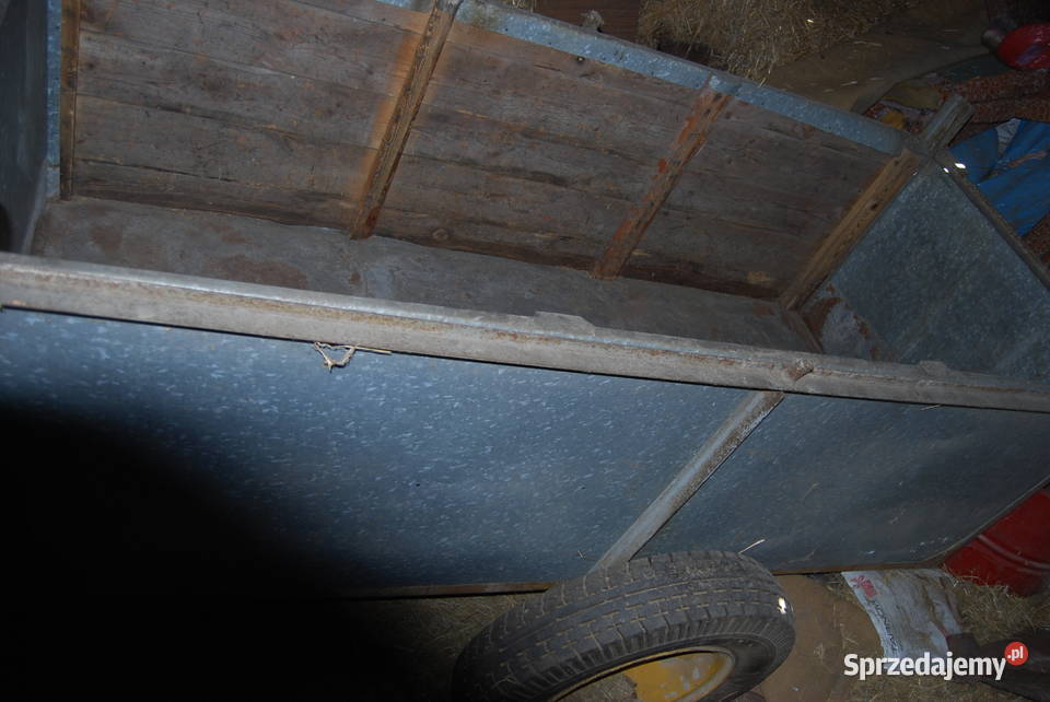 Dwukółka Przyczepka do ciągnika nieuszkodzony Szydłowiec