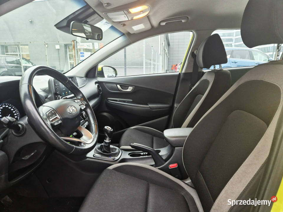 Hyundai Kona 10 TGDI Salon Comfort Serwis ASO Rok produkcji 2017 Bełchatów sprzedam