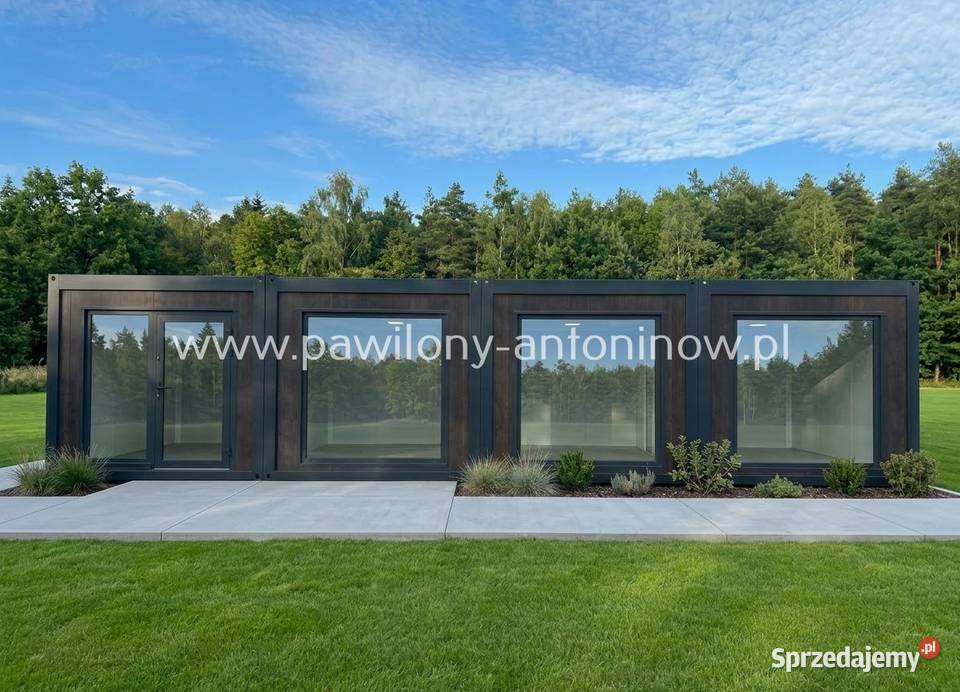 NOWY KONTENER BIUROWY GASTRONOMICZNY PAWILON