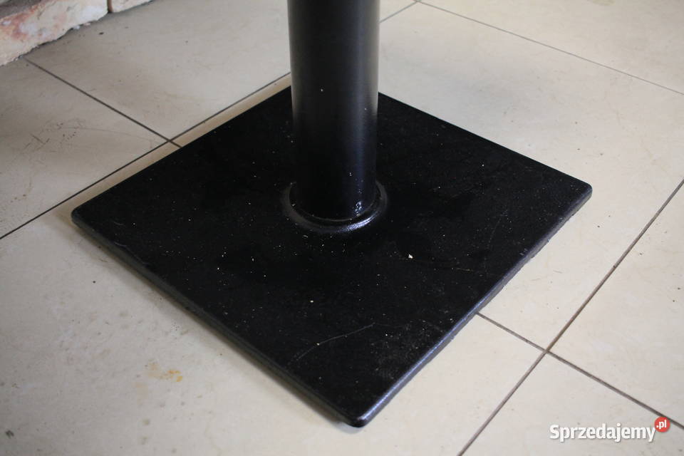 Stół na metalowej podstawie kilka sztuk STABILNY Góra