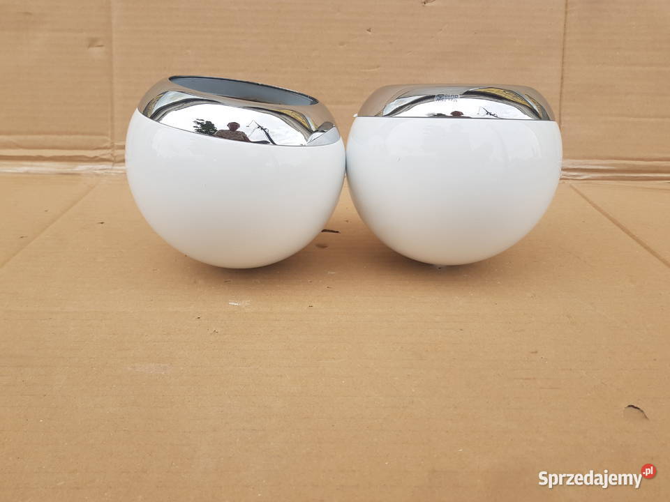 Klosz do lampy KULKA KULA metalowa BIAŁA 150mm 2 Abażury i klosze Warszawa sprzedam