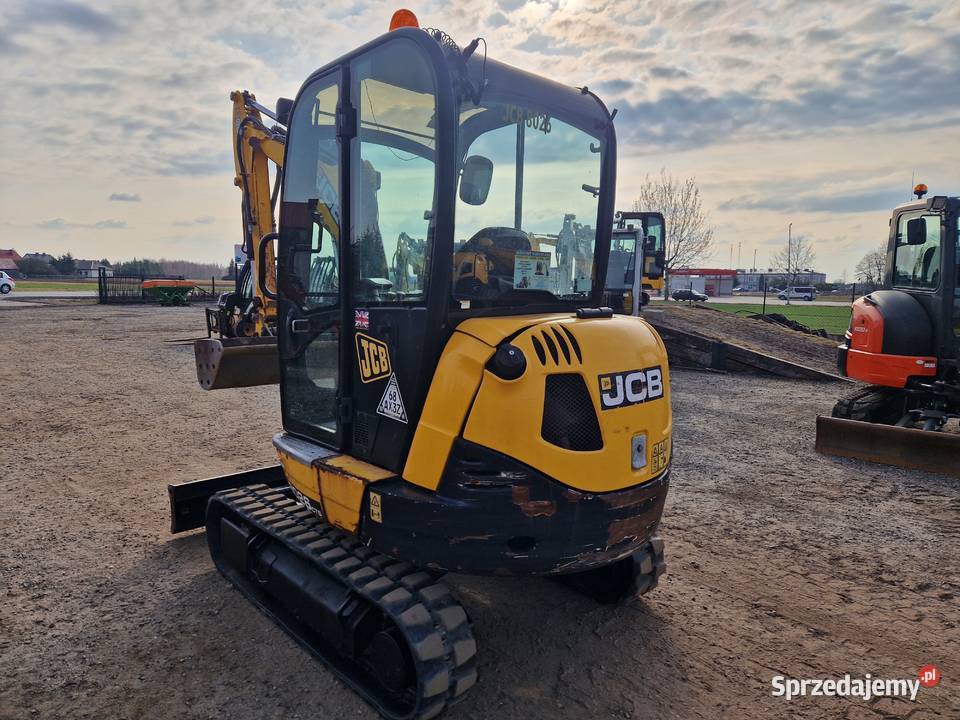 Minikoparka JCB 8026 CTS 2019r przebieg 2400mtg nie lubelskie Ryżki