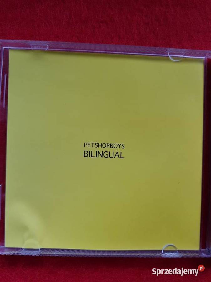 Pet Shop Boys Bilingual cd unikat Płyty i kasety Kielce