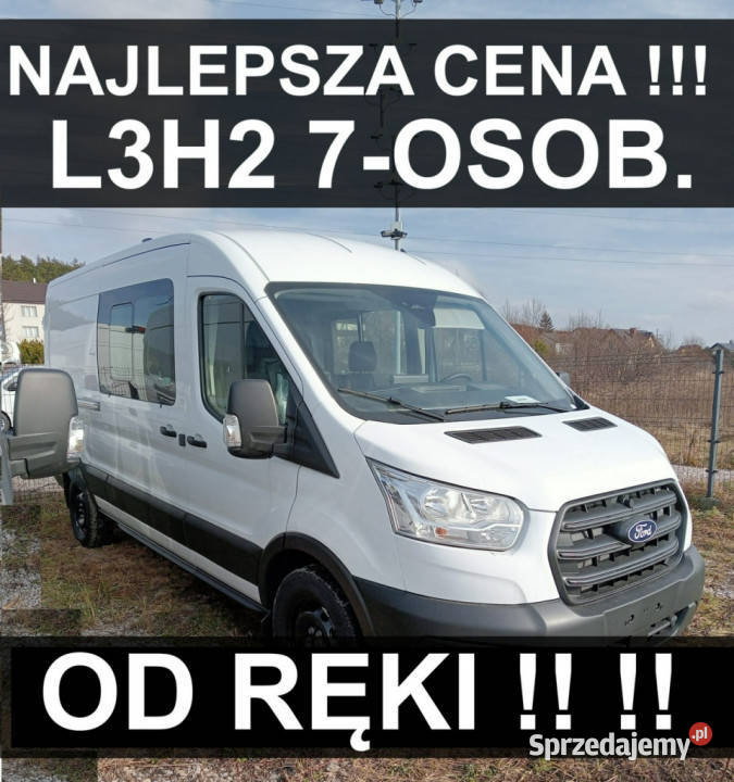 Ford Transit Super Niska 7os L3H2 130 ręki Ford zachodniopomorskie sprzedam