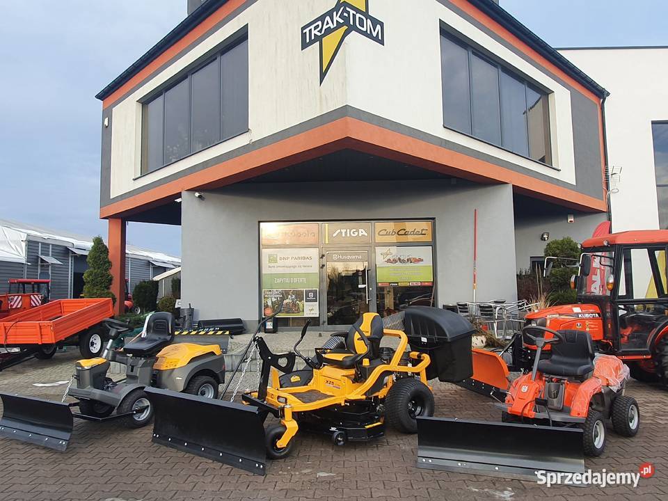 Pług śnieżny do riderów Husqvarna Kobiele Wielkie