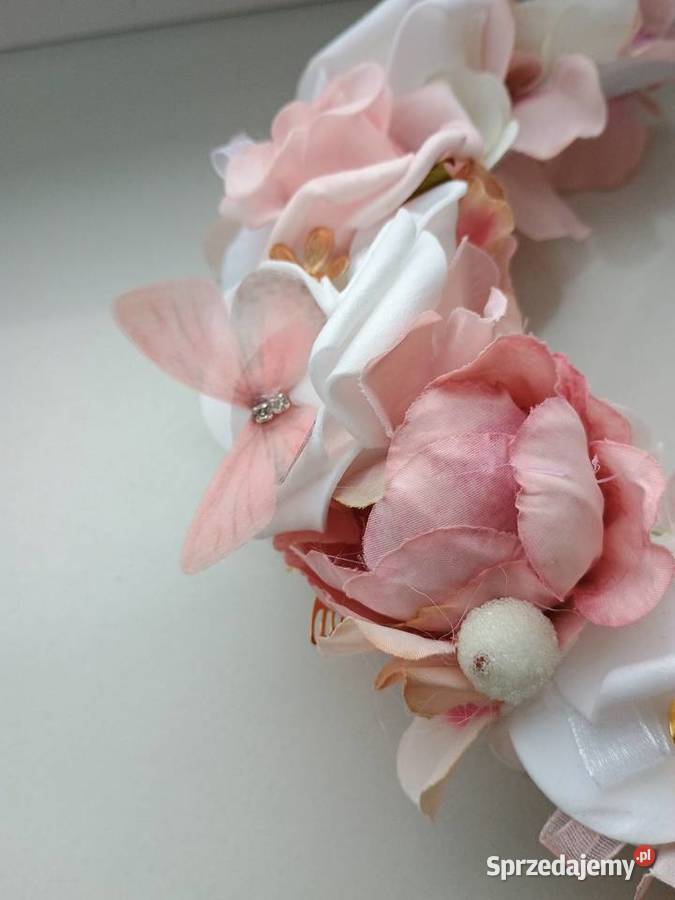 Opaska kwiatowa Motyle Poznań sprzedam