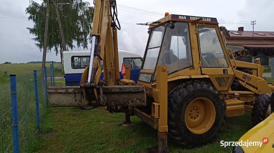 Koparko ładowarka cat 428 Kamieńsk