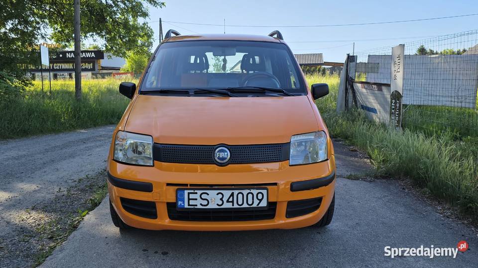Fiat Panda II 12 60 Klimatyzacja Alufelgi nieuszkodzony Jastrzębie-Zdrój
