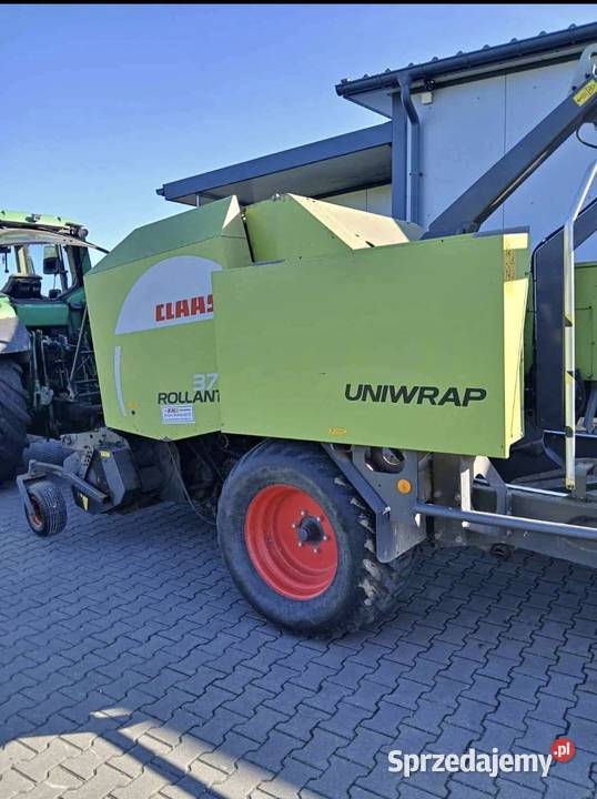 CLAAS ROLLANT 375 UNIWRAP Prasoowijarka Gotowa Rozogi