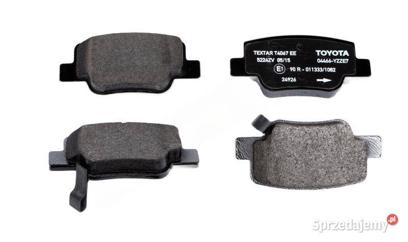 TOYOTA Verso Oryginal klocki hamulcowe tyl dolnośląskie Kąty Wrocławskie