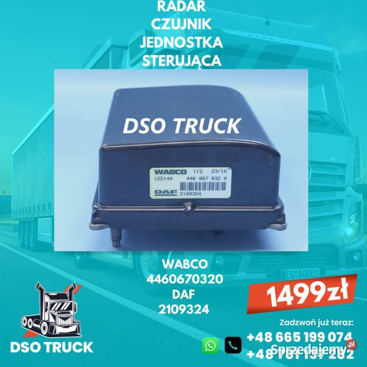 Radar Jednostka Sterujaca DISTRONIC 2109324 Zawichost