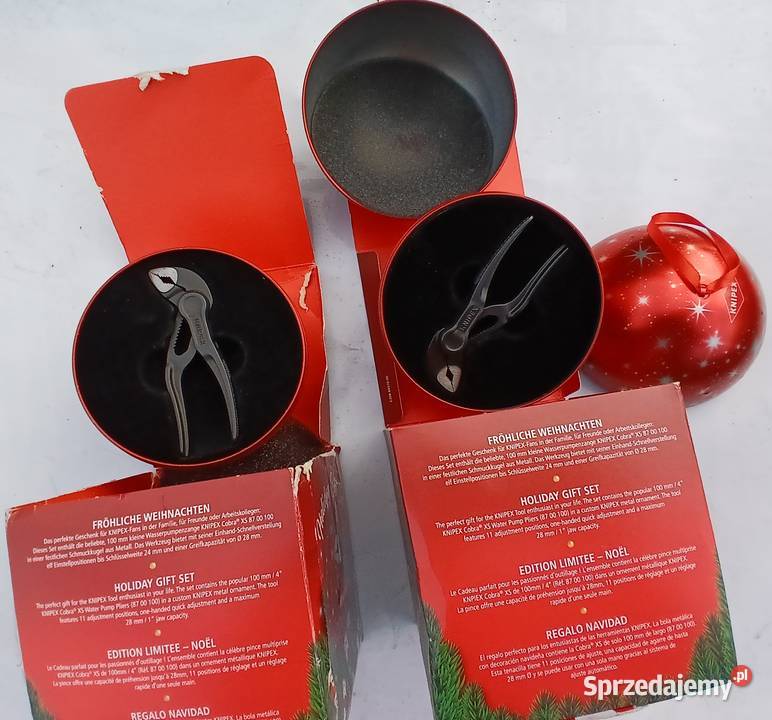 Knipex Cobra XS87 00 100 w bombce choinkowej Szczerbice