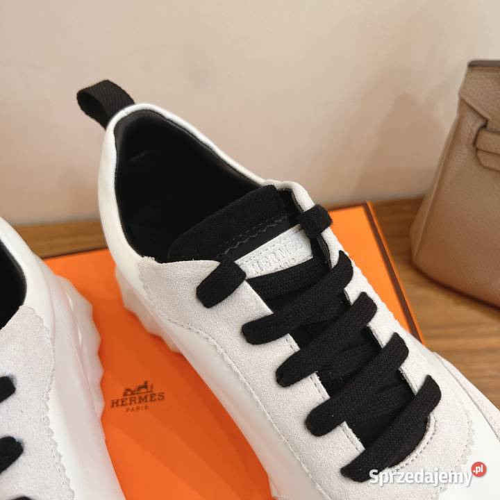 hermes czarnobiały Mężczyzna Kobieta Buty Warszawa