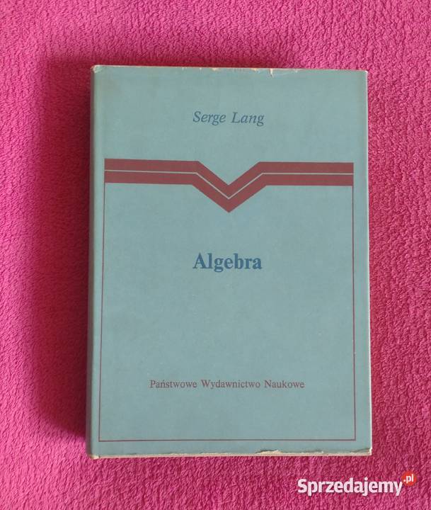 Algebra Serge Lang Wrocław