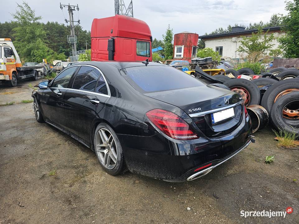 Mercedes Benz S 560 4Matic Long salon Polska Rok produkcji 2017 mazowieckie