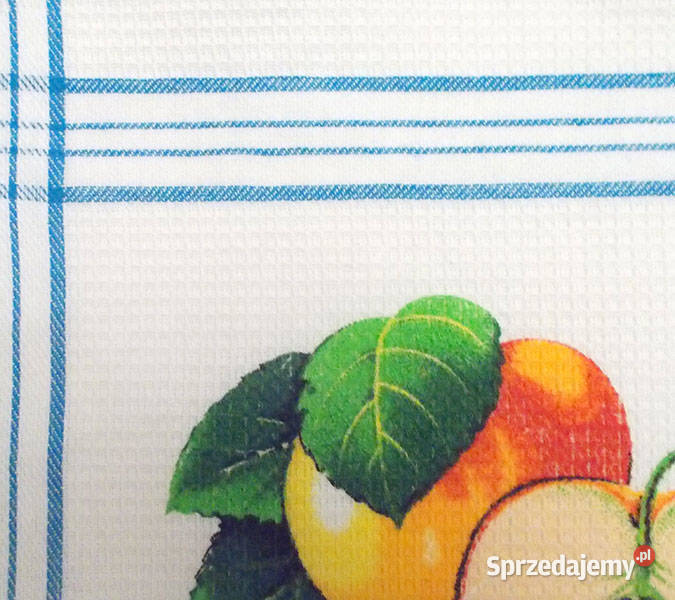 bawełniana serwetka z owocami kuchenna serwetka Gdańsk sprzedam