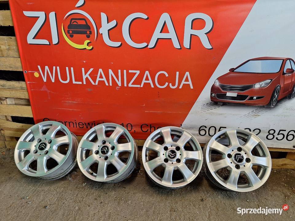 Alufelgi 4x108 14 ET24 CITROEN C2 C3 Berlingo Samochodowe Choceń