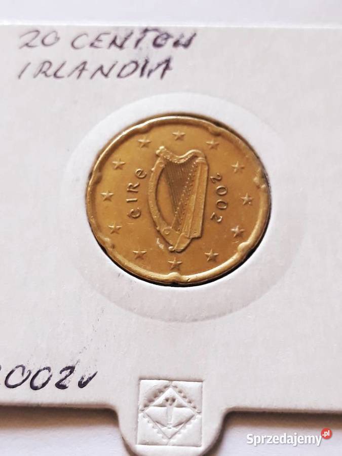 20 Eurocentów Irlandia 2002 r Numizmatyka